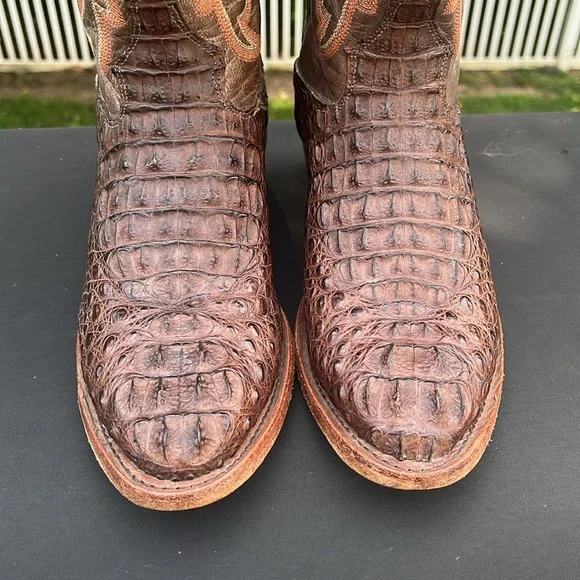 Tony Lama head cut caiman, 8.5D